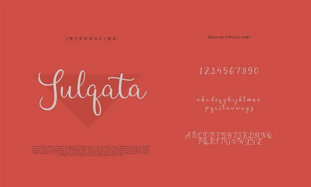 Signature Font Calligraphy Logotype Script Brush Font Type Font lettering handwritten