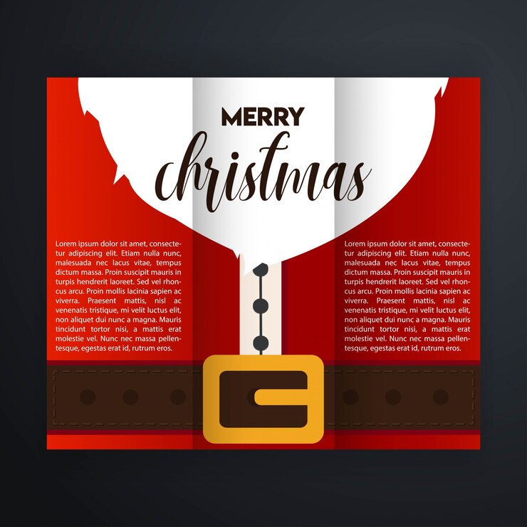 Vektör şık tasarımlı ve koyu arka planlı noel kartı vector tasarımı