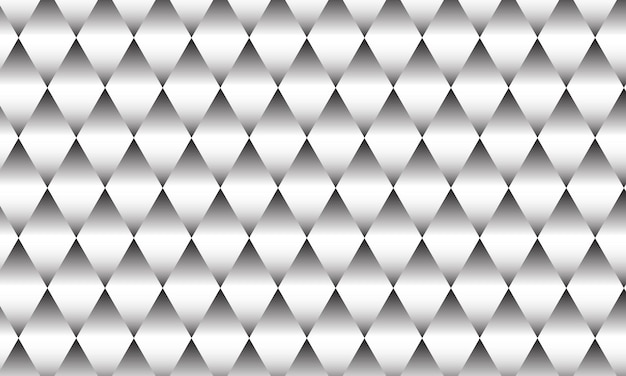 silver diamond pattern on a white background