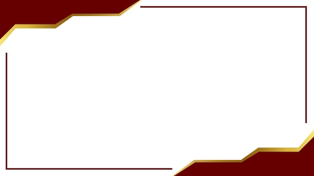 Simple background design with a modern style with a dominant white color with dark red and gold corn