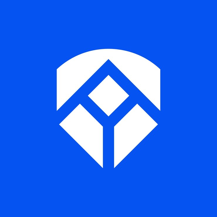 Vektör simple elegant abstract letter a shield logo