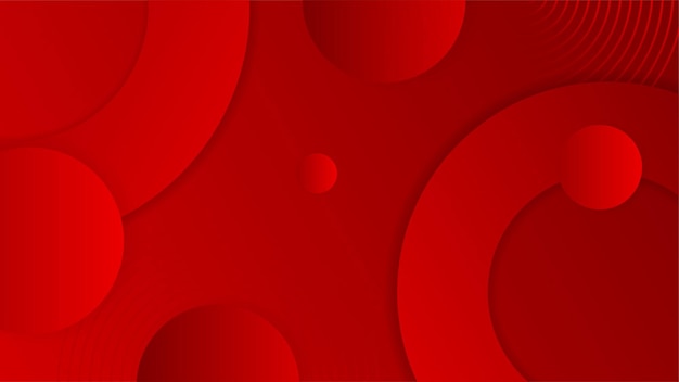 Simple red abstract background