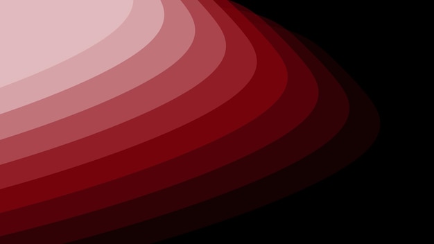 simple red background vector design smooth wave background minimalist elegant for website and prese