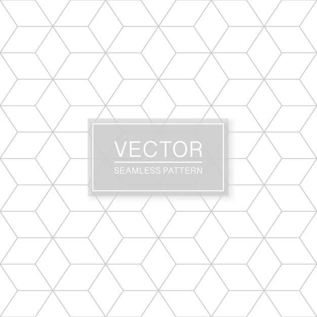 simple seamless geometric pattern abstract background grid white and grey texture