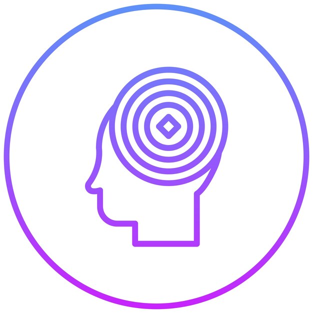 Singularity vector icon illustration of Data Analytics iconset