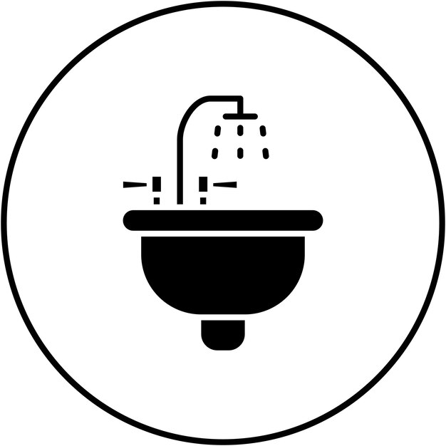 sink icon vector image can be used for hygiene routine