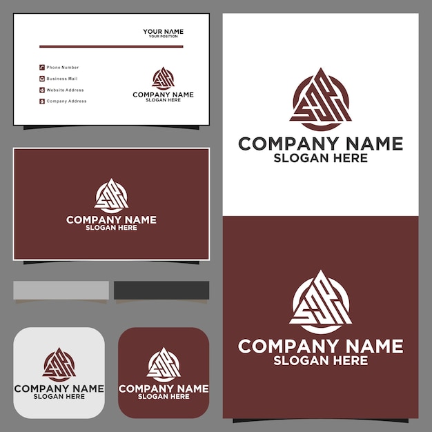 SJP bogstav trekant logo design. SJP bogstav monogram i med cirkelform. Initial bogstav SJP forbundet cirkel store bogstaver monogram logo.