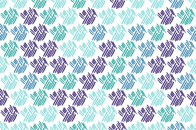 Sketch stroke scribble seamless pattern vector print design Trendy doodle wallpaper