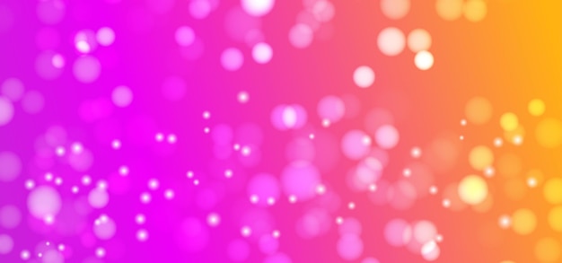 Skinnende cirkel-bokeh-effekt baggrund