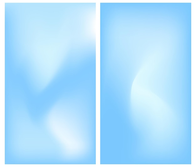 Sky Blue Gradient Vector Background Abstract Light Blue Gradation Background Soft Gradient Texture Banner Template Modern Luxury Backdrop