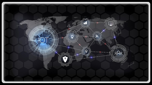 SMART GRID Vector illustration