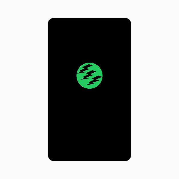 Smart phone with music app logo on its screen Vector Image