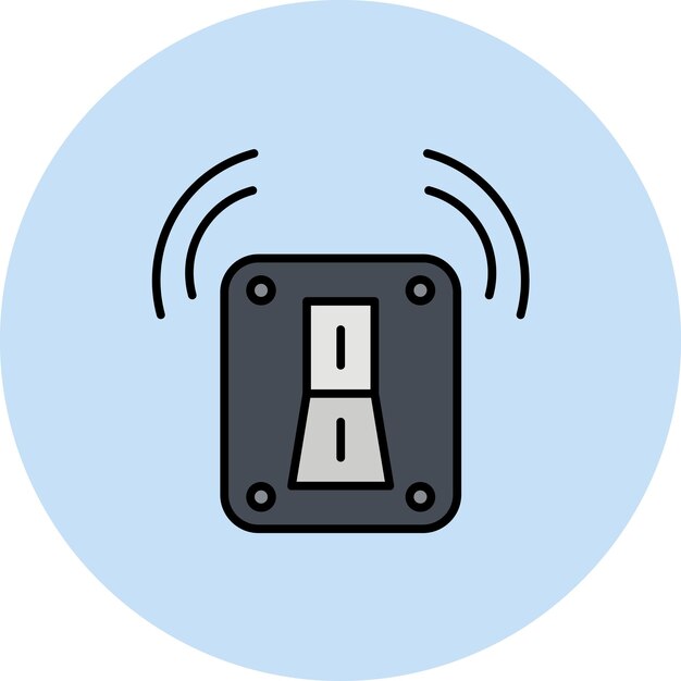 smart switch icon vector image can be used for smart home