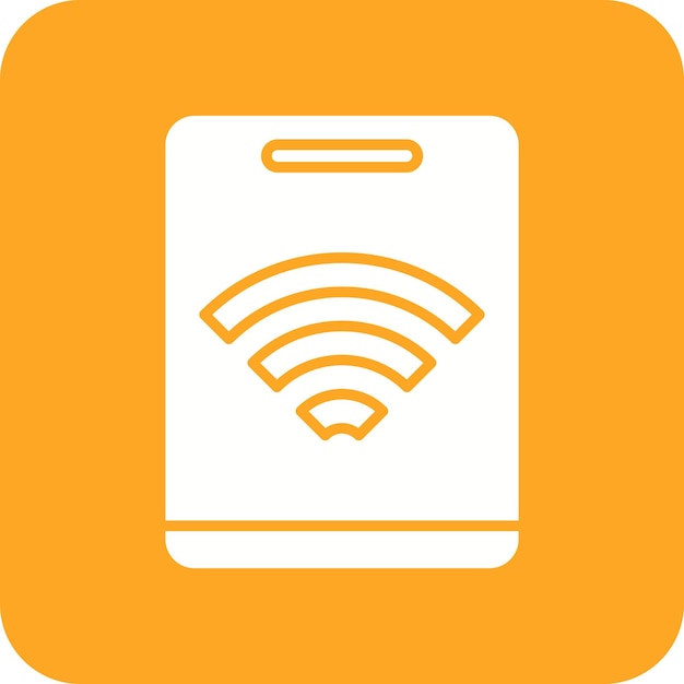 Smart Tablet-ikon – vektorbillede. Kan bruges til Smart Home.