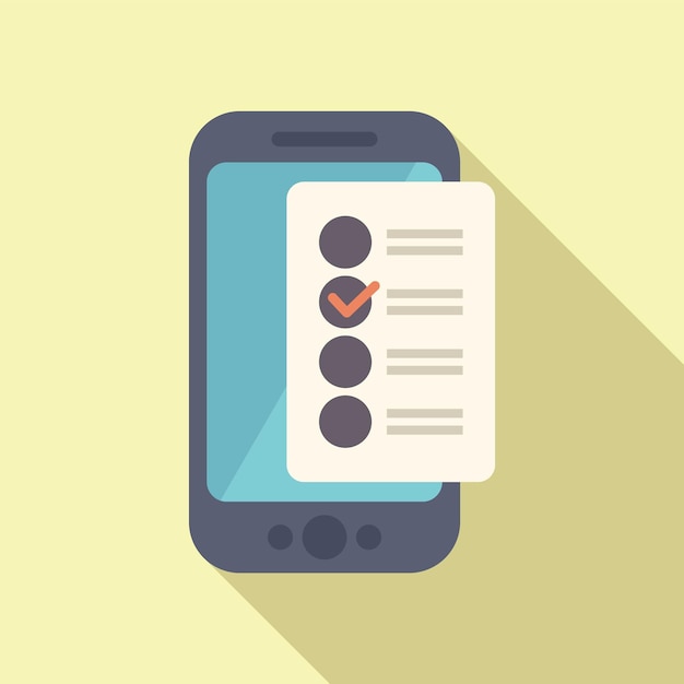 smartphone displaying checklist for task management and productivity