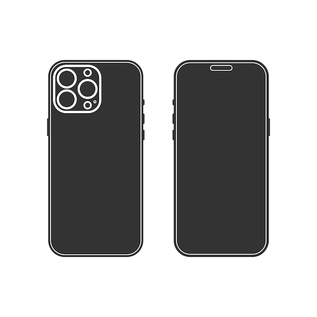 Smartphone icon Electronics symbol modern simple vector icon for website design mobile app ui