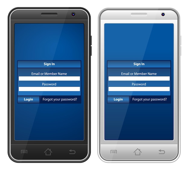 Smartphone login