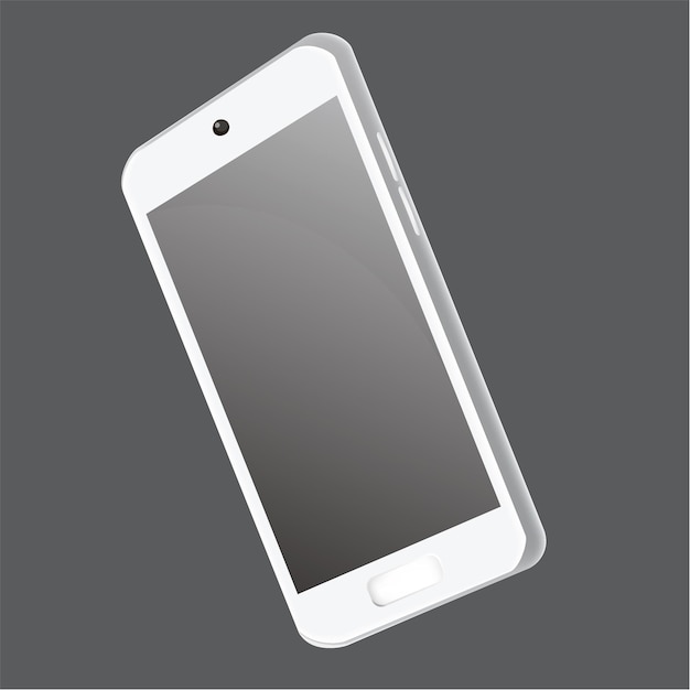 Smartphone Mockup for application game and web page view smartphone vector