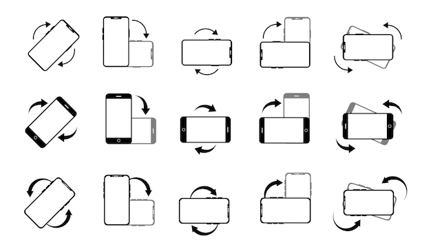 Smartphone Screen Rotation and Orientation Modes