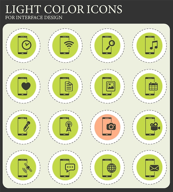 smartphone simply icons