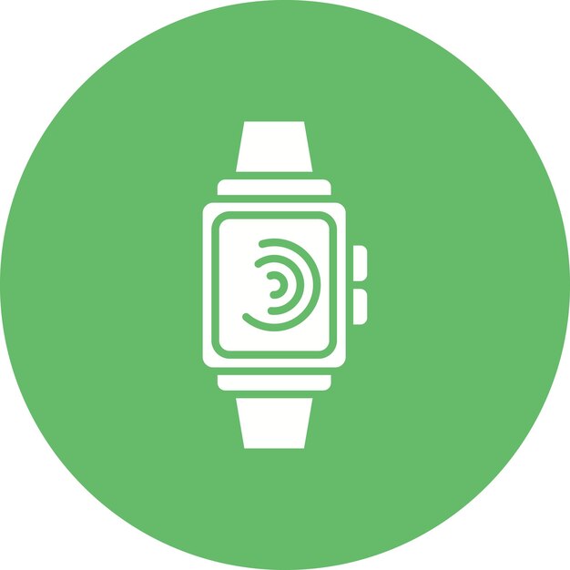 Smartwatch vector icon Can be used for Time and Date iconset