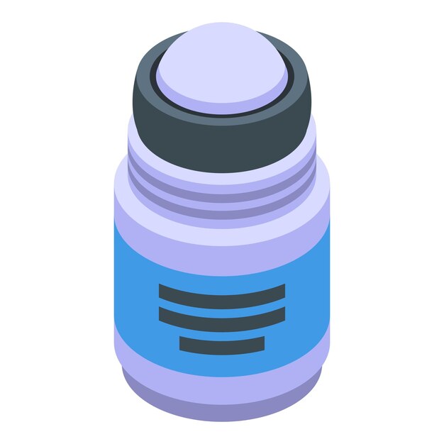 Smell ball icon isometric vector Sign flask tube
