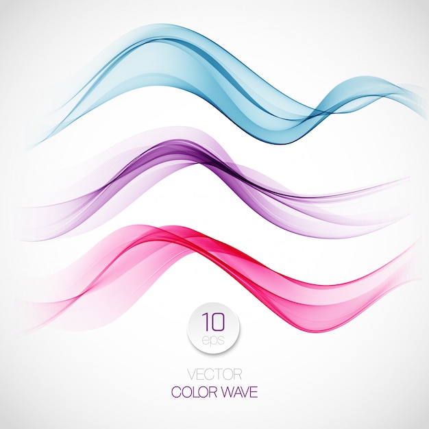 Smoke wave background