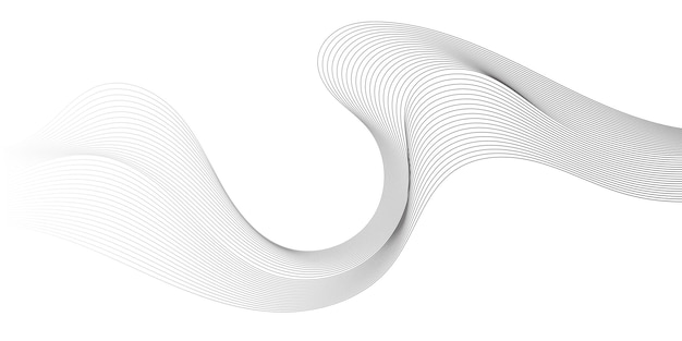 Smooth flowing wave gradient background