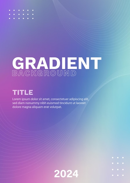 Smooth Gradient Illustration Dreamy Background for Artistic Projects