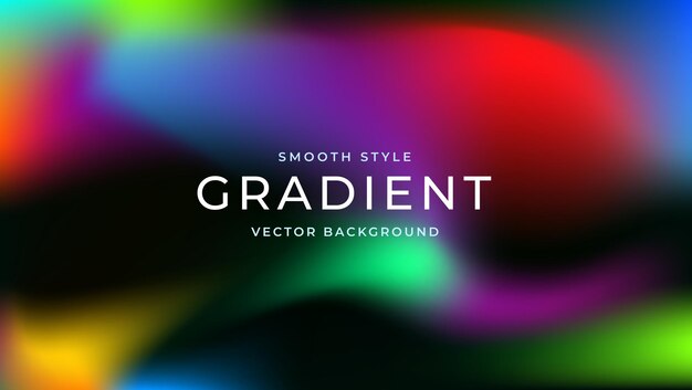 Smooth style Gradient vector background