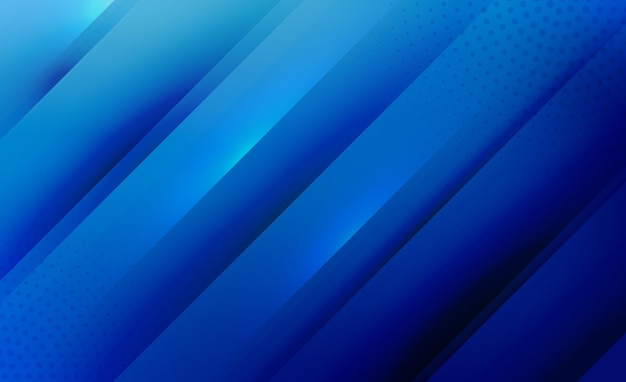 Smooth Vector Gradient Blue Halftone Background