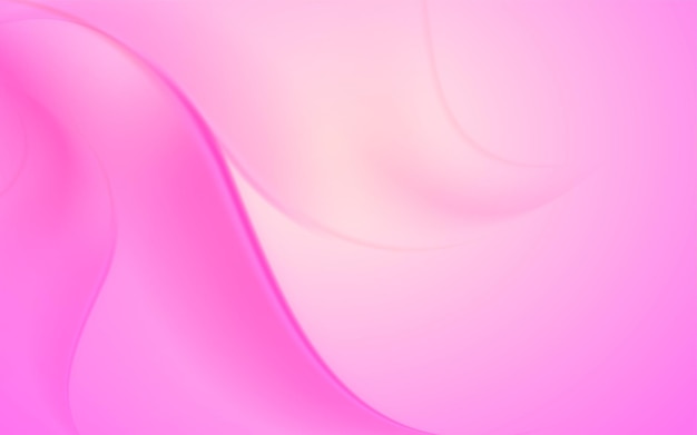 Smooth Wave Background Vector Illustration Pink Abstract Vector Background