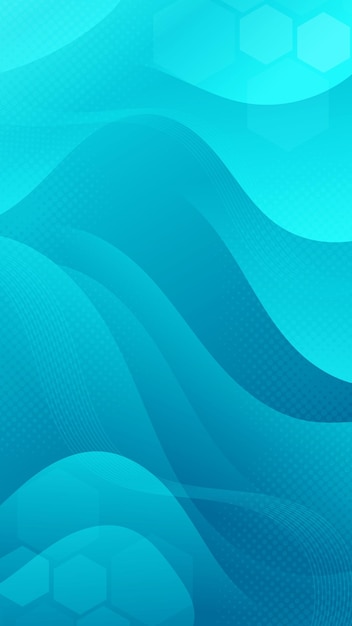 smooth wave gradients with a calming effect
