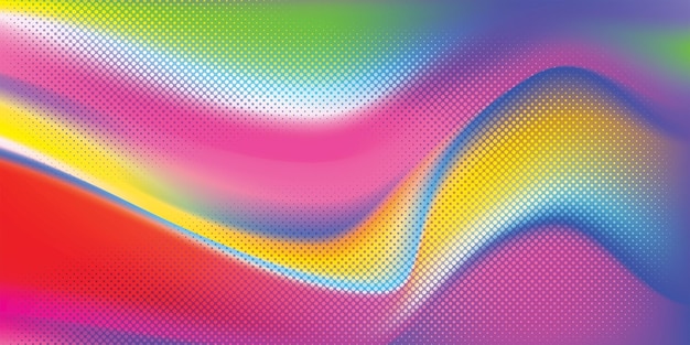 Smooth waves or lines Abstract backgroundBlue wave Vector