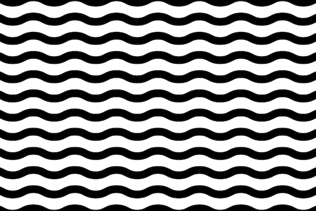 Smooth Zigzag Pattern Background Black