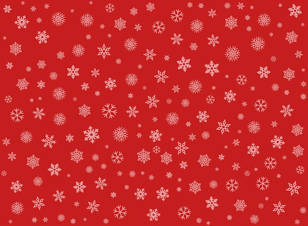 snowflakes pattern for Christmas decorations template poster illustration