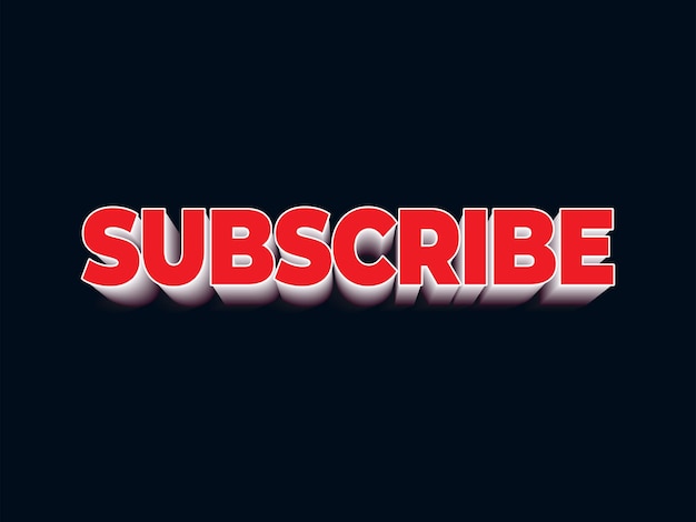 social media subscribe now banner design template