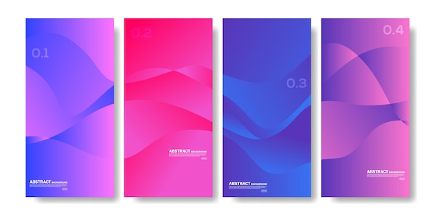 Social media template soft gradient colors perfect for banner flyer flayer background etc