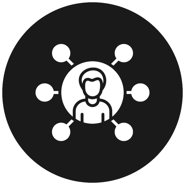 Social Network vector icon Can be used for Online Marketing iconset