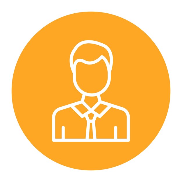 Social Worker Male icon vector image Can be used for Psychology
