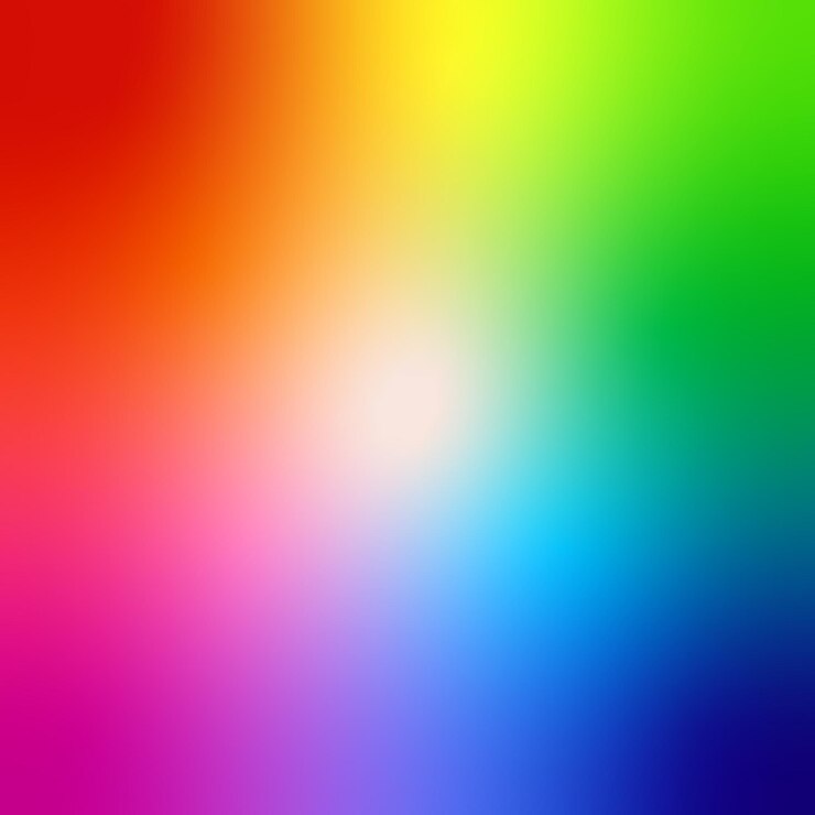Vektör soft blended rainbow gradient background with smooth color transitions