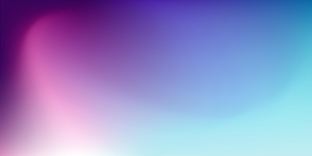 Soft colorful gradient blur mesh background Mixing soft vibrant color theme for poster design Vector
