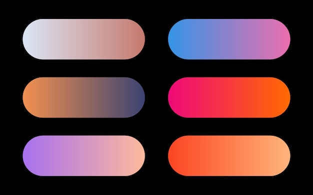 Soft Colorful gradient collection