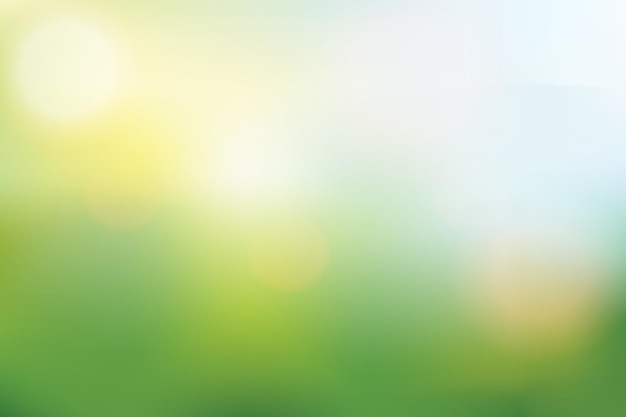 Soft green and blue color vector abstract background for poster banner Summer or spring sky