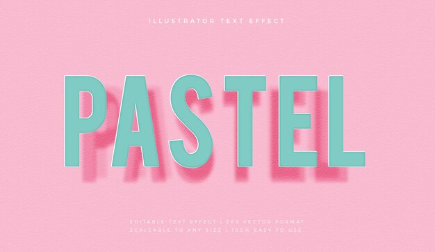 soft realistic shadow text style font effect