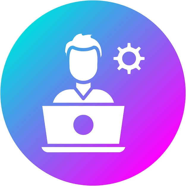 Software Developer vector icon Can be used for Computer Programming iconset