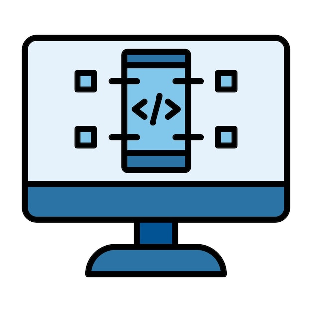 Software Development Flat Illustration