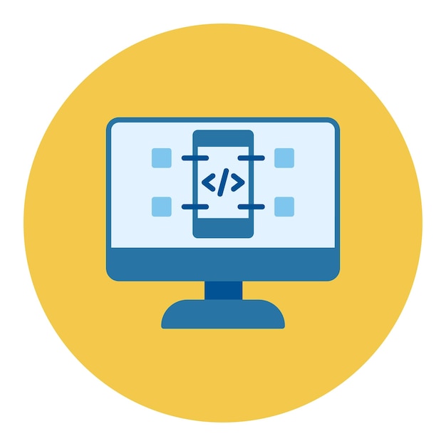 Software Development Flat Illustration