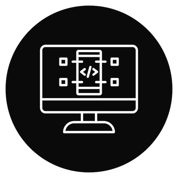 Software Development icon vector image Can be used for Coding and Development