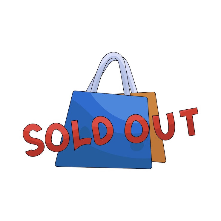 Vektör sold out